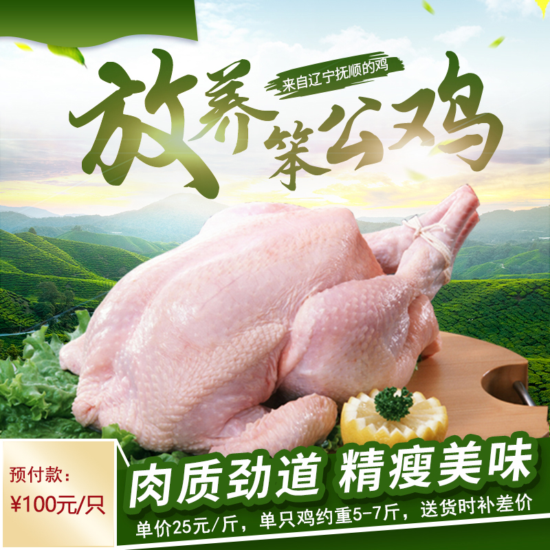 預(yù)定農(nóng)家笨雞 約5-7斤